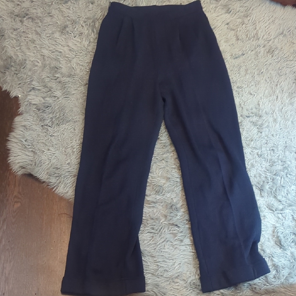 St. John Collection Navy Women's Trousers